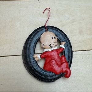 Syndicate Inc Swee Pea Christmas Tree Ornaments Vintage 1975